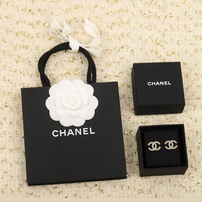 Ch*el earrings